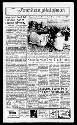 Canadian Statesman (Bowmanville, ON), 8 Sep 1993