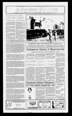 Canadian Statesman (Bowmanville, ON), 2 Nov 1994