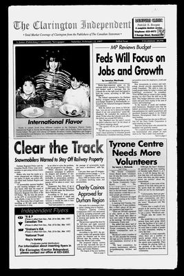 Canadian Statesman (Bowmanville, ON), 22 Feb 1997