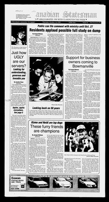 Canadian Statesman (Bowmanville, ON), 14 Oct 1999