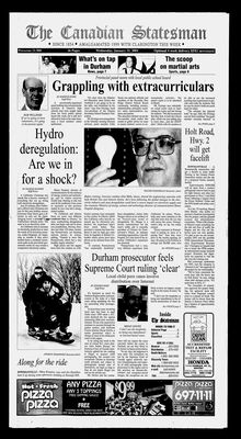 Canadian Statesman (Bowmanville, ON), 31 Jan 2001