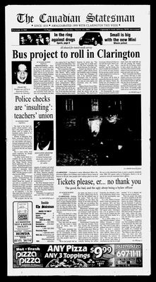 Canadian Statesman (Bowmanville, ON), 14 Mar 2001