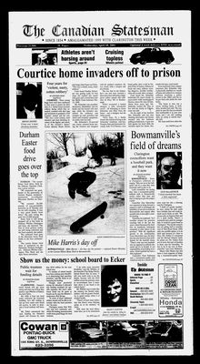 Canadian Statesman (Bowmanville, ON), 18 Apr 2001