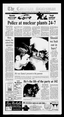 Canadian Statesman (Bowmanville, ON), 19 Dec 2001