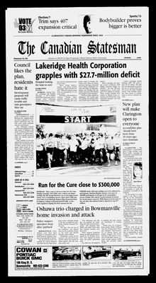 Canadian Statesman (Bowmanville, ON), 8 Oct 2003