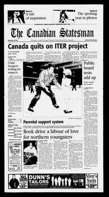 Canadian Statesman (Bowmanville, ON), 31 Dec 2003