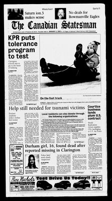 Canadian Statesman (Bowmanville, ON), 5 Jan 2005