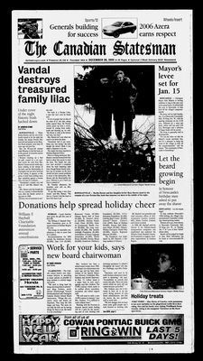 Canadian Statesman (Bowmanville, ON), 28 Dec 2005