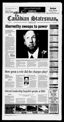 Canadian Statesman (Bowmanville, ON), 15 Nov 2006