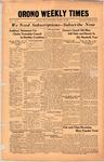 Orono Weekly Times, 25 Mar 1937