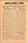 Orono Weekly Times, 19 May 1938