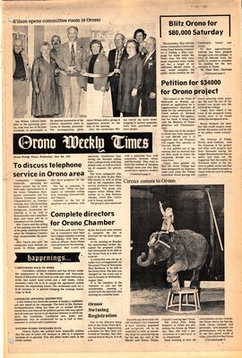 Orono Weekly Times, 9 May 1979