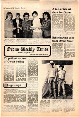 Orono Weekly Times, 25 May 1983