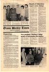 Orono Weekly Times, 4 Jan 1989
