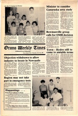 Orono Weekly Times, 12 Jul 1989