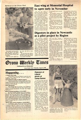 Orono Weekly Times, 16 Aug 1989