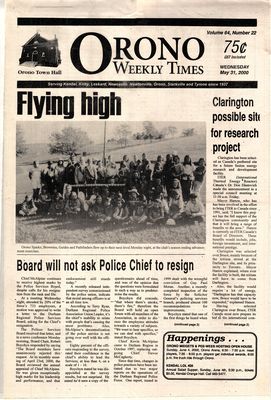 Orono Weekly Times, 31 May 2000