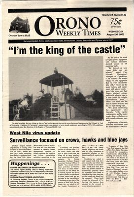 Orono Weekly Times, 30 Aug 2000