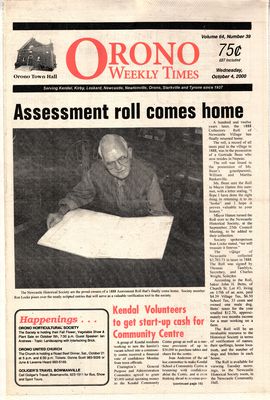 Orono Weekly Times, 4 Oct 2000