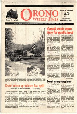 Orono Weekly Times, 20 Feb 2002