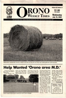 Orono Weekly Times, 10 Jul 2002