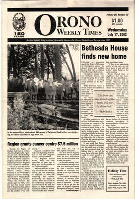 Orono Weekly Times, 17 Jul 2002