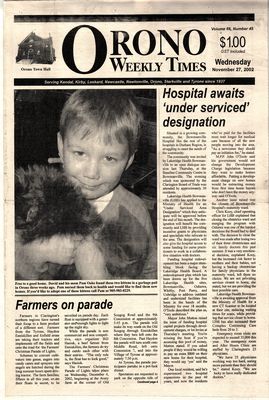 Orono Weekly Times, 27 Nov 2002