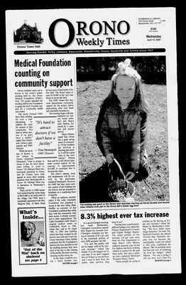 Orono Weekly Times, 14 Apr 2004