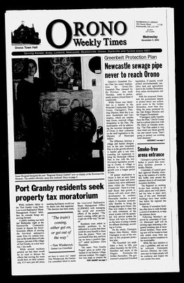 Orono Weekly Times, 3 Nov 2004