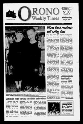 Orono Weekly Times, 7 May 2003
