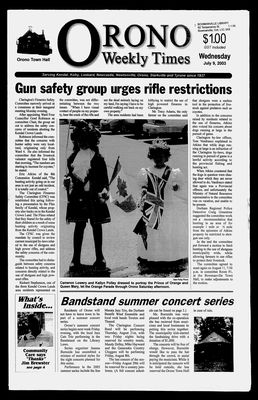 Orono Weekly Times, 9 Jul 2003