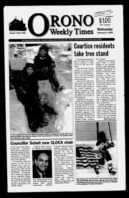 Orono Weekly Times, 4 Feb 2004