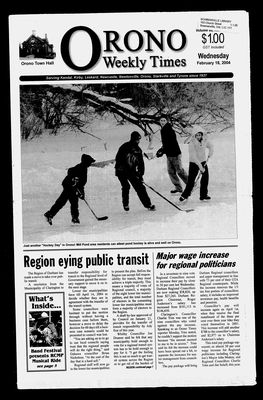 Orono Weekly Times, 18 Feb 2004