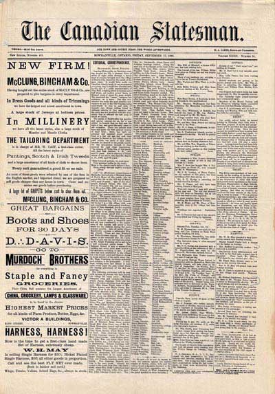 Canadian Statesman (Bowmanville, ON), 17 Sep 1886