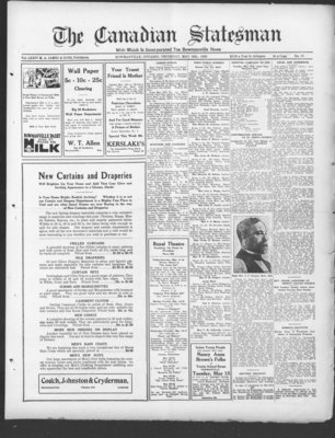 Canadian Statesman (Bowmanville, ON), 10 May 1928