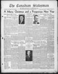 Canadian Statesman (Bowmanville, ON), 25 Dec 1930