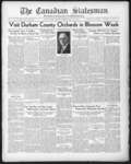 Canadian Statesman (Bowmanville, ON), 21 May 1931