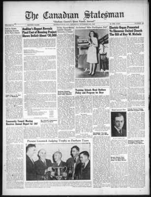 Canadian Statesman (Bowmanville, ON), 27 Nov 1947