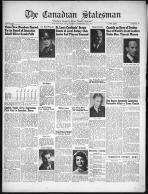 Canadian Statesman (Bowmanville, ON), 11 Dec 1947