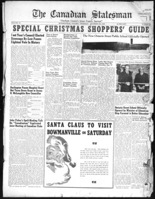 Canadian Statesman (Bowmanville, ON), 8 Dec 1949