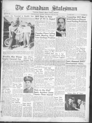 Canadian Statesman (Bowmanville, ON), 21 Jul 1955