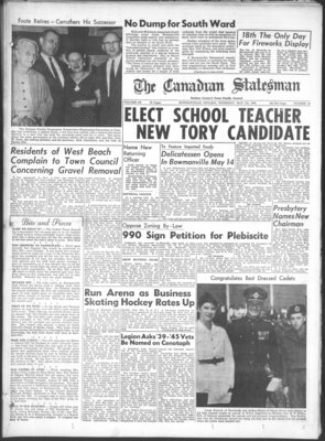 Canadian Statesman (Bowmanville, ON), 7 May 1959