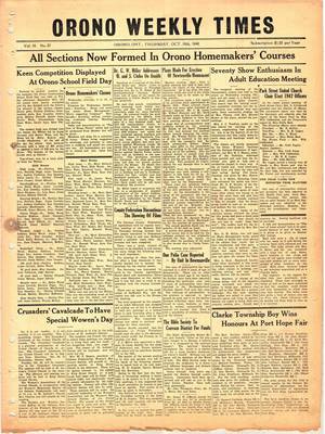 Orono Weekly Times, 10 Oct 1946