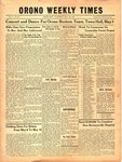 Orono Weekly Times, 8 May 1947