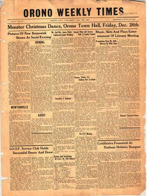 Orono Weekly Times, 18 Dec 1947