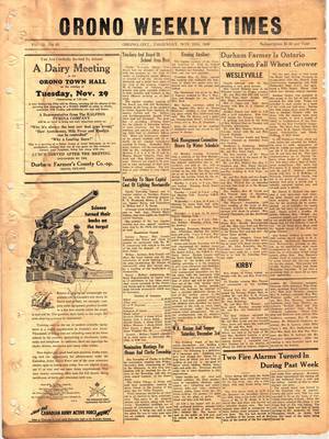 Orono Weekly Times, 24 Nov 1949