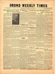 Orono Weekly Times, 28 May 1953