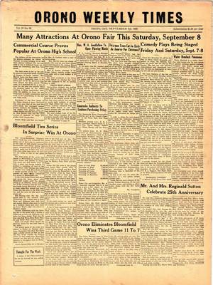 Orono Weekly Times, 6 Sep 1956