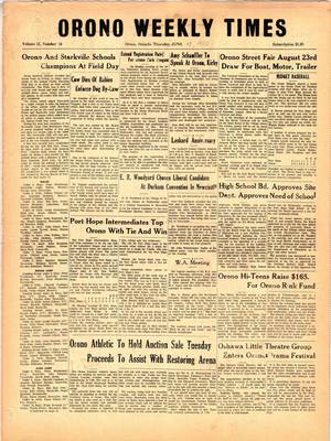 Orono Weekly Times, 19 Jun 1958