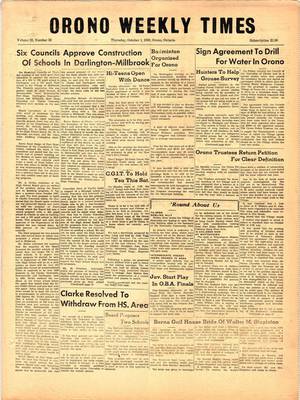 Orono Weekly Times, 1 Oct 1959